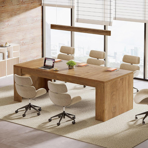 Conference table for 6 - conference,